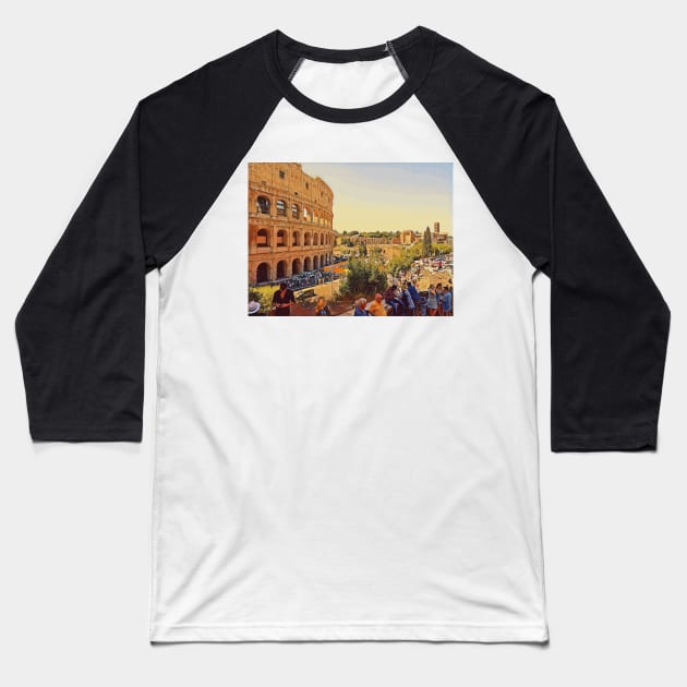 Coliseum Baseball T-Shirt by cosefeco